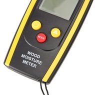 Alloet New Digital Accurate Moisture Temperature Meter Humidity Tester Detector Detection with LCD for Timber...