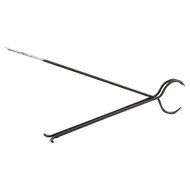 Toole Industrial Hand Forged Iron Fireplace Tool Set