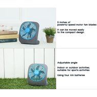 Genuine O2COOL Battery Operated Fans 5-Inch Portable Fan