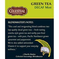 Celestial Seasonings Decaf Mint Green Tea, 20 Count (Pack of 6)