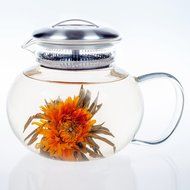 Elitea&reg; 12 Pieces Premium Grade Jasmine Blossom Blooming Flowering Flower Tea Balls (Assorted 6 Blooming Styles) N5