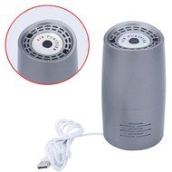 Iuhan&reg; Fashion USB Car Air Cleaner Purifier Portable Mini Hepa Filter Ionizer Freshener (Grey) N10