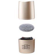 Iuhan&reg; Fashion USB Car Air Cleaner Purifier Portable Mini Hepa Filter Ionizer Freshener (Grey) N13