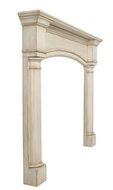 Pearl Mantels 159-48-80 The Princeton 48-Inch Fireplace Mantel Surround, French Country N8