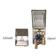 Gas Connection Box with timer and Quick Disconnect