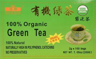 China Green Tea 100 Tea Bags, Organic