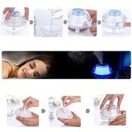 LKYLRT01 Cool Mist Humidifier Personal Ultrasonic Crystal Night Light Humidifier Mini Portable Air Purifier Humidifiers... N9