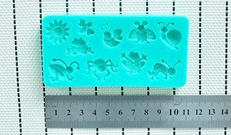 WilsonBaking Love Collection - Lovely Garden Theme Silicone Fondant Lace Molds Serie - Fondant and Gum Paste Silicone...
