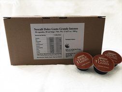 50 X Nescafe Dolce Gusto Grande Intenso - Dark Roast N3