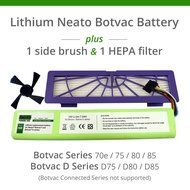 Lithium Neato Replacement Battery For Neato Botvac 70e, 75, 80, 85 and Botvac D75, D80, D85 Series, 7200mAh (Side... N2