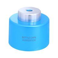 Polytree Mini USB Night-light Portable Air Mist Humidifier with Cover for Bedroom Office (Blue) N7