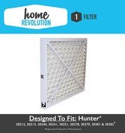 Hunter 30931 Home Revolution Brand Replacement Air Purifier Filter; Made to Fit Hunter Models 30212, 30213, 30240...