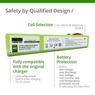 Lithium Neato Replacement Battery For Neato Botvac 70e, 75, 80, 85 and Botvac D75, D80, D85 Series, 7200mAh (Side... N3
