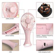 TIanNorth&reg; Portable Handheld Mermaid Fans Rechargeable Air Conditioner Usb Housing Fan 1500mAH Air Conditioning...