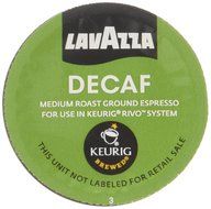 Lavazza Decaf, Espresso Packs for Keurig Rivo Systems(4.76 oz)(Pack of 4) N2