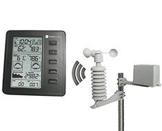 Ambient Weather WS-1075 Wireless Home Weather Station with Atomic Time/Temperature/Humidity/Wind Speed &amp; Rain N2