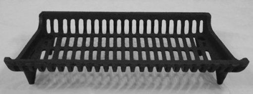 Fireplace Hearth Grate Grill - 28" Cast Iron ECONOMY N2