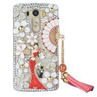 Spritech(TM) Bling Phone Case For LG V10,3D Handmade Crystal Perfume Pattern Accessary Design Clear Cellphone... N69