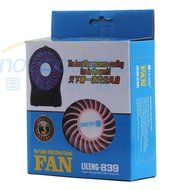 Lileng 839 Desktop Fan for Chlidren USB Charging&amp;lithium Battery Power Supply 3 Speeds Mini Portable Fan