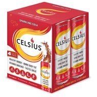 Celsius Green Tea, Peach Mango, 12 Ounce (Pack of 12) N64