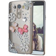 Spritech(TM) Bling Phone Case For LG V10,3D Handmade Crystal Perfume Pattern Accessary Design Clear Cellphone... N74