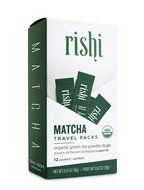 Rishi Tea Organic Matcha Japanese Green Tea Powder, 12 travel packets, 0.63 Ounces Box N2