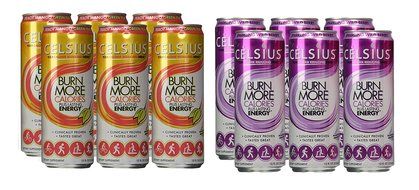 Celsius Green Tea, Peach Mango, 12 Ounce (Pack of 12) N78