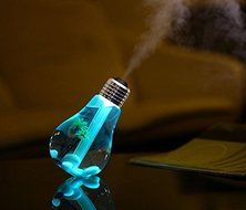 avifox Bulb Shape Design Ultrasonic Humidifier, Whisper-Quiet with 7 Color LED Lights for Home, Baby Room, Bedroom... N2