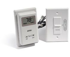 Skytech TS/R-2 Wireless Wall Mounted Thermostat Fireplace Remote Control N3