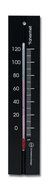 Analog Wall Thermometer Beechwood 7.8 inch Fahrenheit Temperature Scale (Walnut Finish) N2