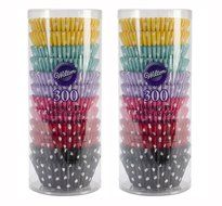 Wilton 415-2286 300 Count Polka Dots Standard Baking Cups N3