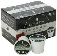Capital Teas Turmeric Ginger Organic Tea, Keurig Cups, 12 Count N28