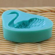 3D Silicone Mold Swan Fondant Mould For Candy Chocolate Cake N5