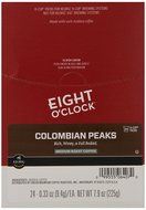 Eight O Clock Coffee, Colombian Peaks, 24 Count N11