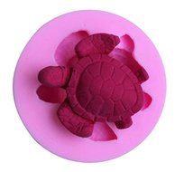 HSE DIY 3D sea turtle styling mold,animals,silicone moule cake,biscuit cookies tools,caketools,silicone molds... N2