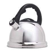 Royal Cook Stainless Steel Whistling Kettle with Capsulated Bottom, 3 L, Red N3