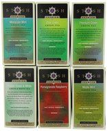 Stash Tea Green Tea Six Flavor Assortment, 18-20 Count Tea Bags in Foil (Pack of 6) N2