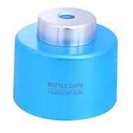CTKcom Mini Portable Bottle Cap Air Humidifier with USB Cable for Office Home, Blue