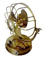 Unique Brass Nautical Handmade Decorative Small Table Fan Fine Work India/asia