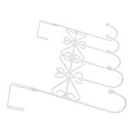 IMIEE The Door 5 Hook Rack Decorative Hanger for Hanging Your Clothes Coat Hat Belt and More , White by Imiee