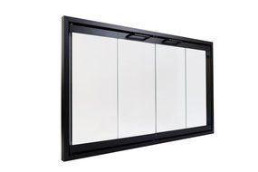 Superior Bi-Fold Glass Fireplace Door, Easy to Install, Stop Annoying Drafts and Lower Your Heating Bill (Fits... N3