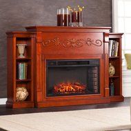 Southern Enterprises Walden Wide Firebox Electric Fireplace