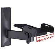 VideoSecu One Pair of Side Clamping Speaker Mounting Bracket with Tilt and Swivel for Large Surrounding Sound... N2