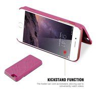 iPhone 7 Case,Inspirationc [Secret Garden] Rose Gold and White PC Plating Clear Shiny Cover Series for Apple iPhone... N4