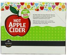 Green Mountain Naturals Hot Apple Cider, K-Cup Portion Count for Keurig K-Cup Brewers, 24-Count N12