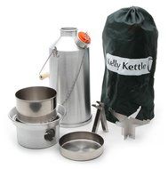 Large Aluminum Base Camp Kelly Kettle Basic Kit