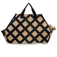 Jute Log Carrier - Black N2