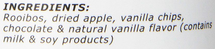 Octavia Tea Vanilla Cream (Caffeine-Free Red Tea/Rooibos) Loose Tea, 3.25 Ounce Tin N3