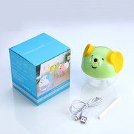 230ML Ultrasonic Mist Air Humidifier for Office Home Car Cute Pig Shape USB Light Purifier 4.293.943.82 Inch N4