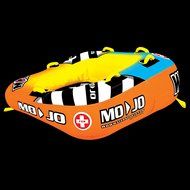 WOW World of Watersports, 16-1060, Mojo 1 or 2 Person Towable Tube, Front and Back Tow Points N5